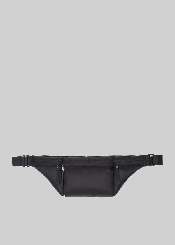 Akron Puffer Belt Bag - Dark Brown