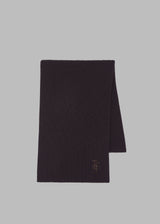 Colton Wool Scarf - Dark Plum