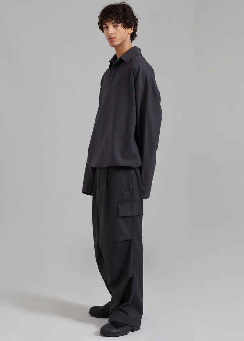 Flint Cargo Pants - Grey