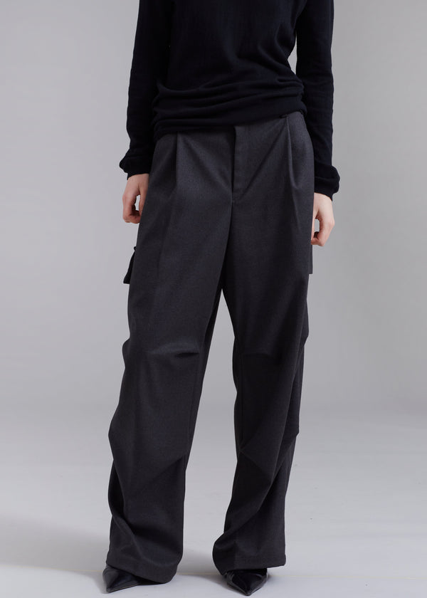Flint Cargo Pants - Grey