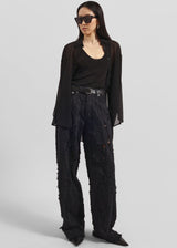 Haikure Bethany-Bull Destroy Pants - Black
