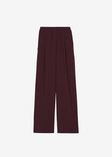 Neva Wide Trousers - Burgundy